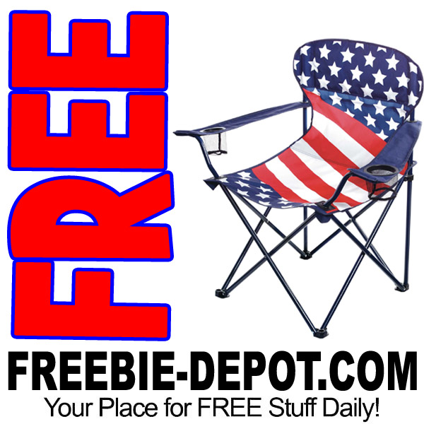 FREE Quest Stars and Stripes Chair – $10 Value – LIMITED SUPPLIES! Exp 8/27/17