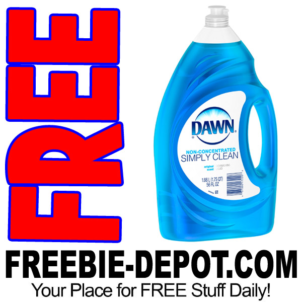 FREE Dawn Original Dishwashing Liquid 56 oz – Exp 8/22/17