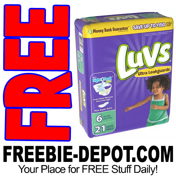 FREE Luvs Diapers from Walgreens – Up to 48 Ct – Exp 8/7/17