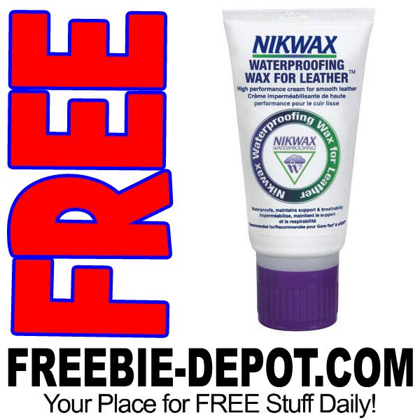 FREE SAMPLE – Nikwax Waterproofing Wax for Leather