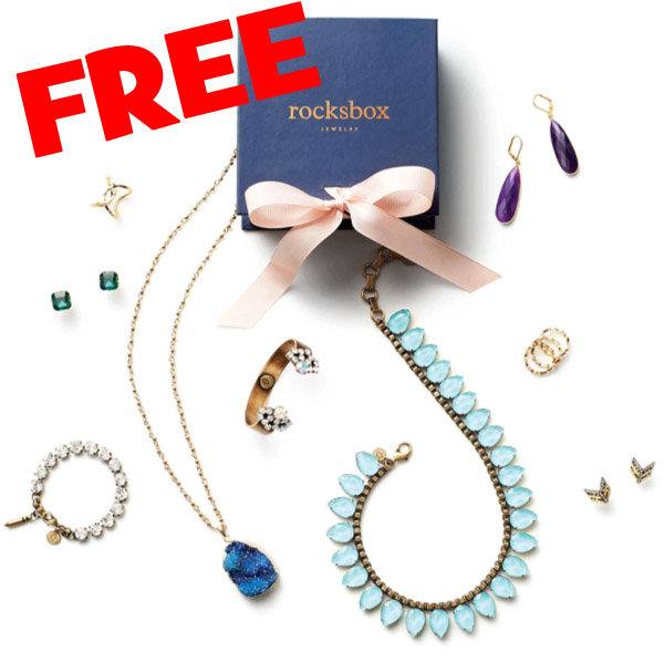 FREE One Month Jewelry Subscription to RocksBox with Coupon Code SHOPROCKSXOXO