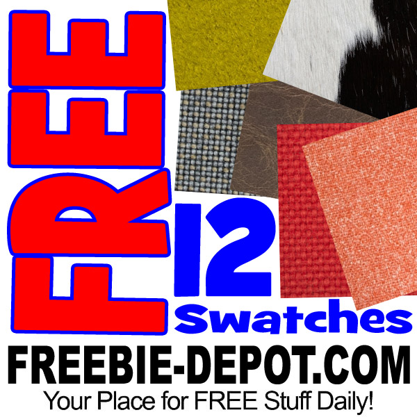 12 FREE Fabric Swatches