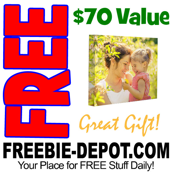FREE Canvas Photo Print – GREAT FREE GIFT IDEA! $70 Value