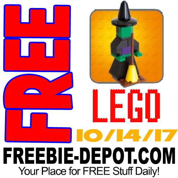 FREE LEGO HALLOWEEN Mini Model Build – Witch – 10/14/17