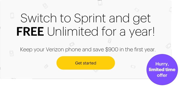 FREE Sprint Unlimited for a YEAR! $900 Savings! #WorksForMe