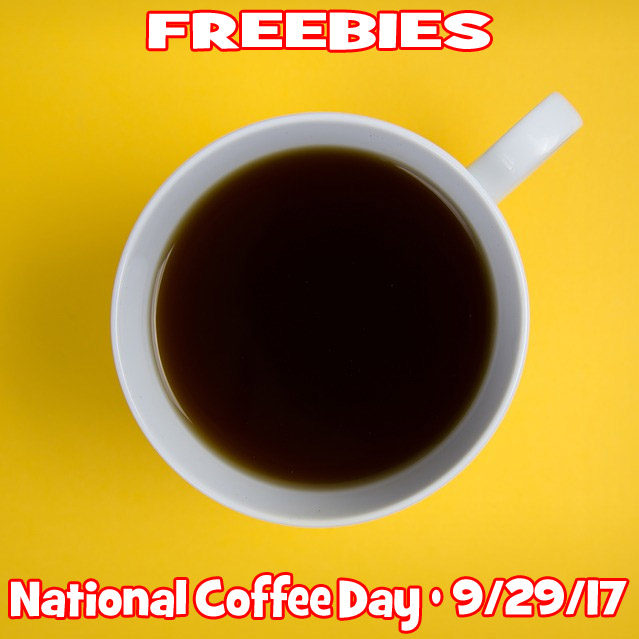 Freebies & Samples (and a Few Deals) for National Coffee Day 9/29/17 #NationalCoffeeDay