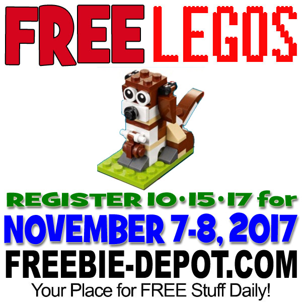 FREE LEGO Mini Model Build – Dog – 11/7 & 11/8/17 – Registration Starts 10/15/17