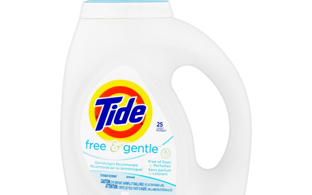 FREE Tide Free and Gentle Liquid Laundry Detergent, 40 Fl Oz from Walmart – Exp 10/9/17