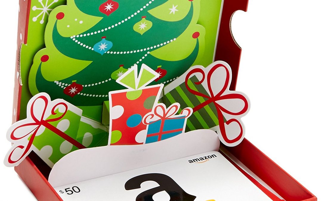 $50 Amazon Christmas Gift Card Giveaway! Ends 12/25/17