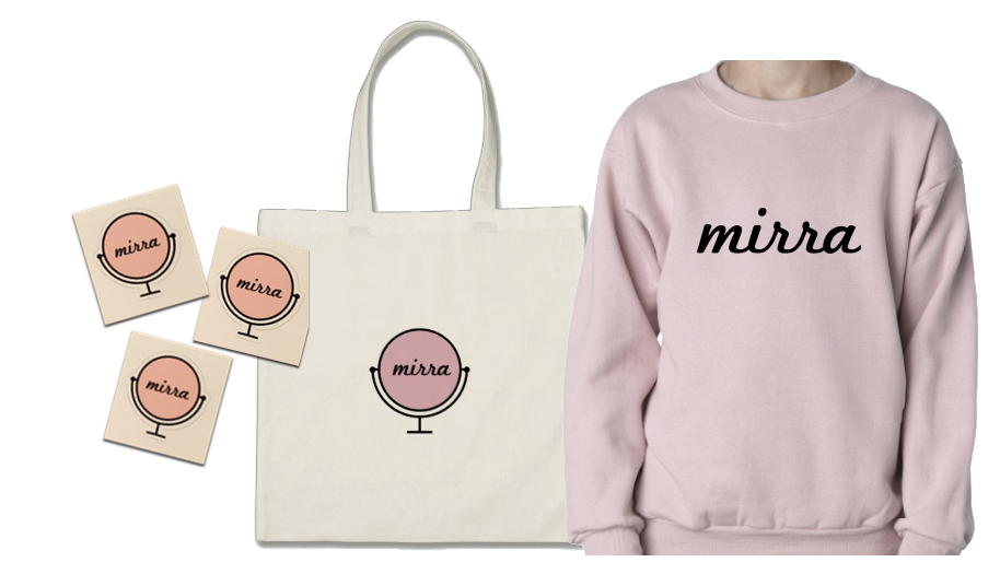 FREE Mirra Swag – Sweatshirt, Stickers, Tote Bags, Water Bottles