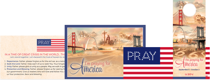 Sign Up for a FREE Pray Sticker and Postcard