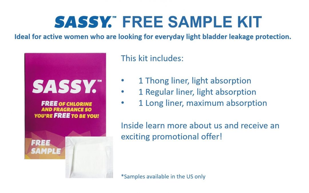 FREE SAMPLE – Sassy Light Bladder Leakage Protection Kit