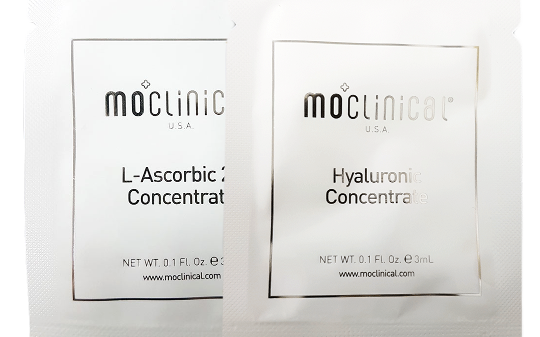 FREE SAMPLE – L-Ascorbic Concentrate & Hyaluronic Concentrate Skincare Products