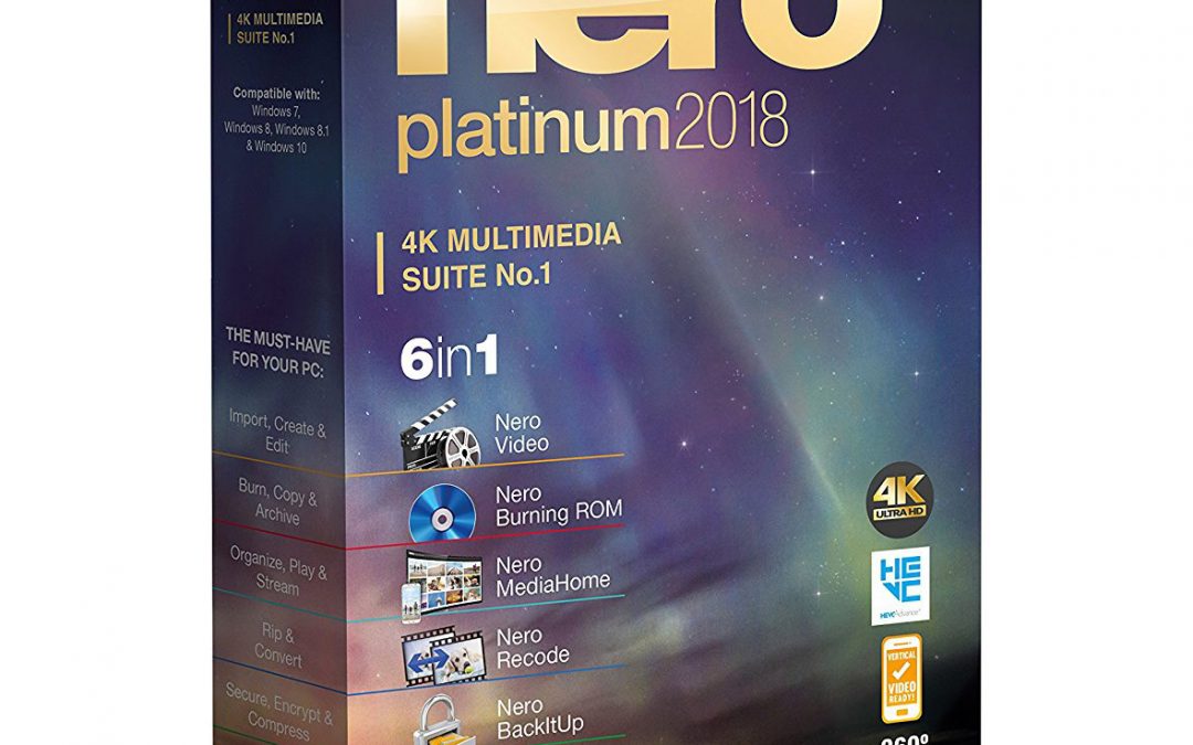 WOW! FREE Nero Platinum 2018 – $129.99 Value!
