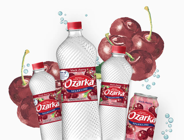 FREE 8-PACK of Sparkling Ozarka Brand Natural Spring Water