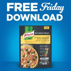 FREE Knorr One Skillet Meal at Kroger – 6/8/18