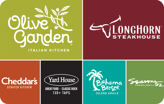 SMOKING HOT! FREE $10 Darden Gift Card – Olive Garden, Bahama Breeze, Longhorn & More Exp 10/12/18