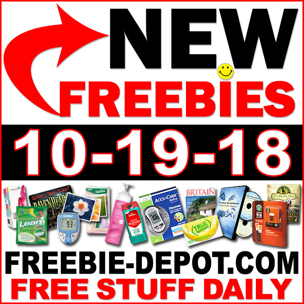 Top Freebies for October 19, 2018
