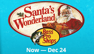 FREE Christmas Santa’s Wonderland Event at Bass Pro Shops & Cabela’s – Thru 12/24/18