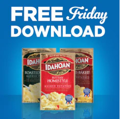 FREE Friday Idahoan Potatoes @ Kroger – 11/9/18