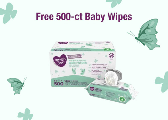 LAST CHANCE >>>>> FREE 500 Ct. Baby Wipes – Exp 1/20/19
