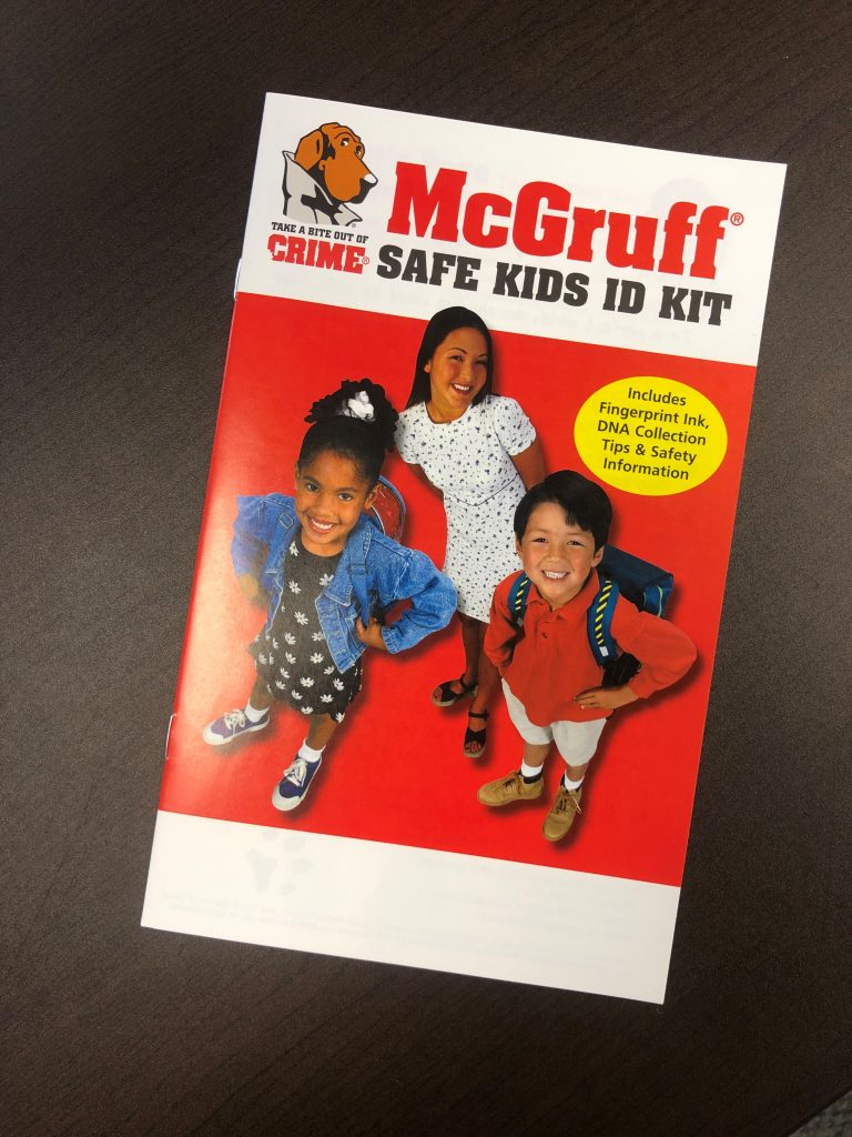ATTENTION PARENTS >>>>> FREE McGruff Child Safe Kit w/ Fingerprint Card