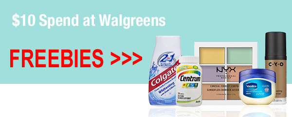 $10 FREE to Spend on ANYTHING from Walgreens! Exp 3/10/19