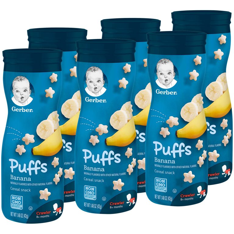 Snag a 6Pack of Gerber Puffs Snacks for Your Little One (or Yourself