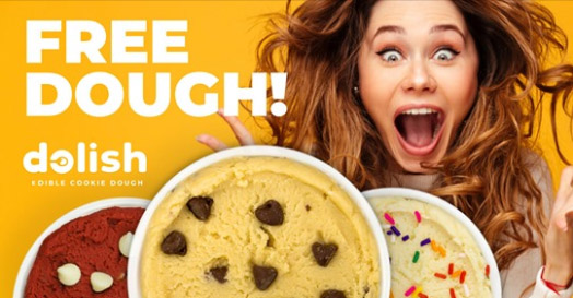 Want Some FREE Edible Cookie Dough from Dolish?