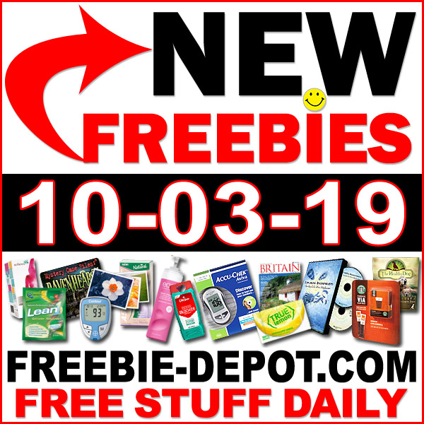 Top Freebies for October 3, 2019