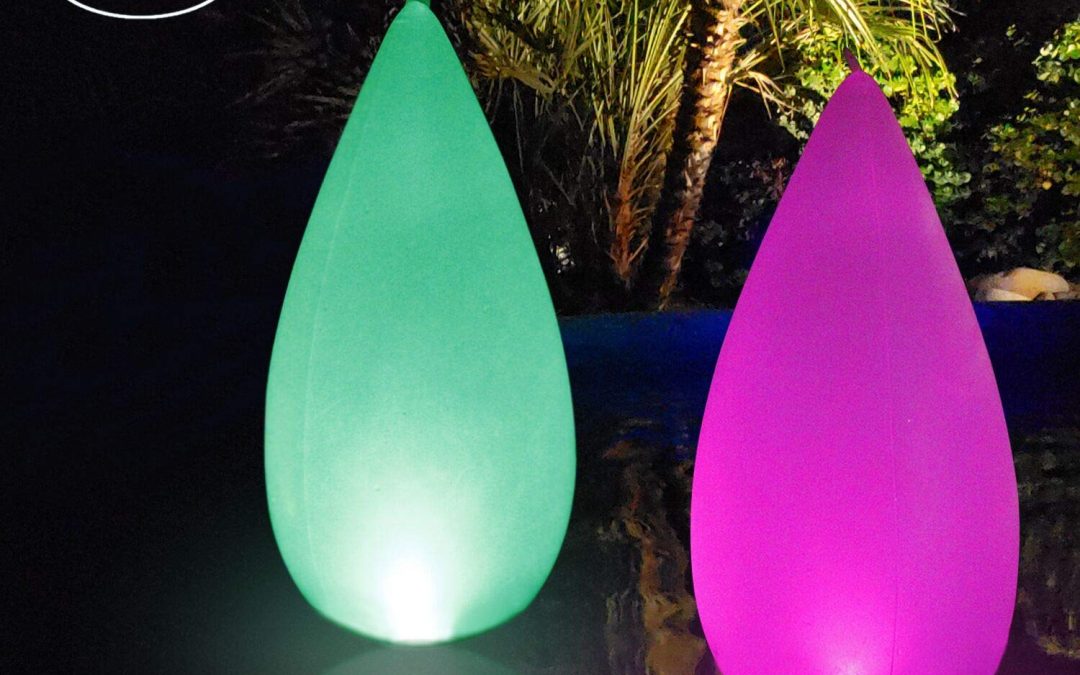 FUN 2-Pack Solar Pool Lights Outdoor ONLY $7.80