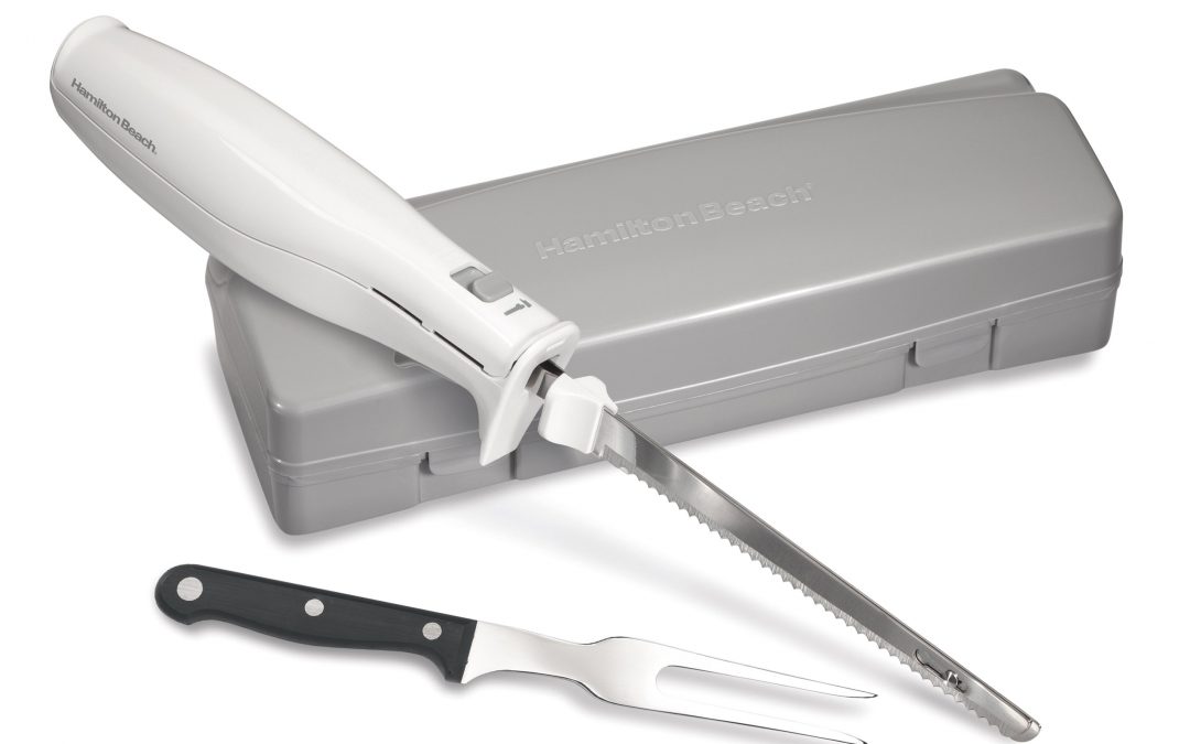 Hamilton Beach Electric Carving Knife w/ FREE Serving Fork ONLY $13.99