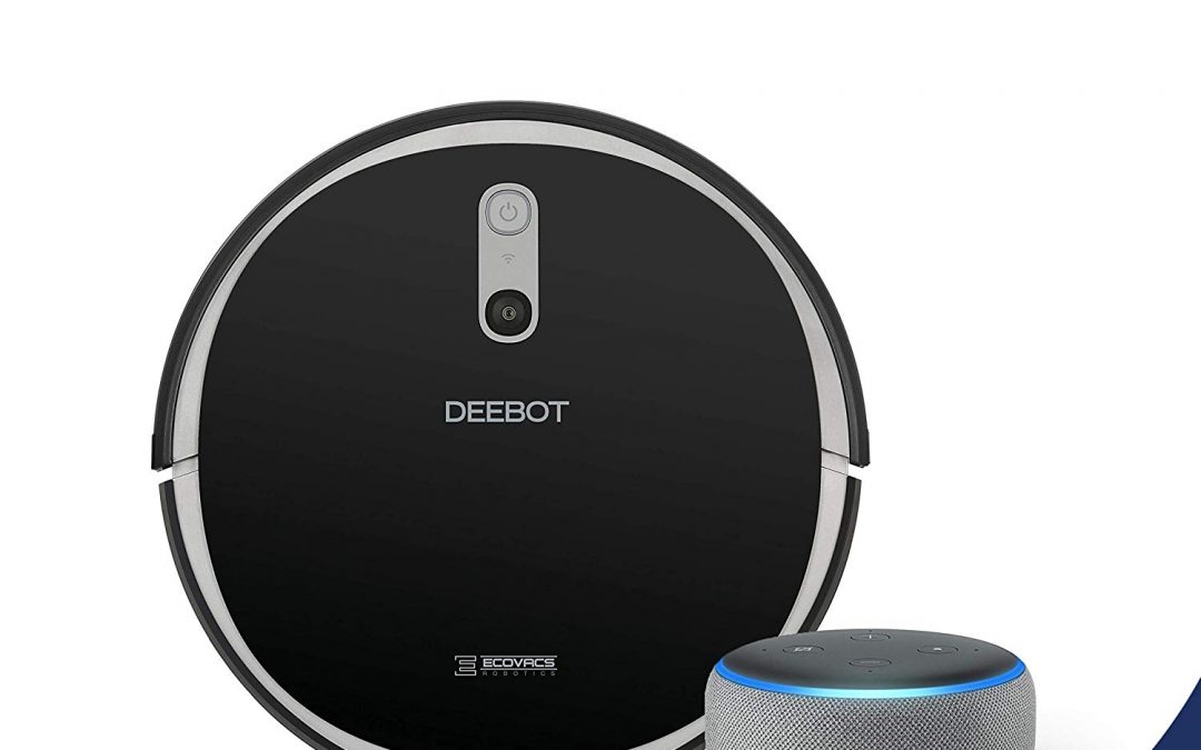 ECOVACS DEEBOT  Robot Vacuum Cleaner with FREE Echo Dot ONLY $269.99 Save $310!