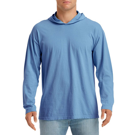 4 Pack of Men’s Cotton Long Sleeve Hooded Tee – ONLY $24.99