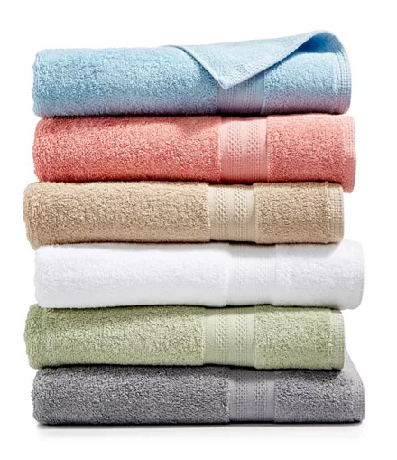 Soft Spun Cotton Bath Towel Collection @ Macy’s 83% OFF – From JUST $1.00!