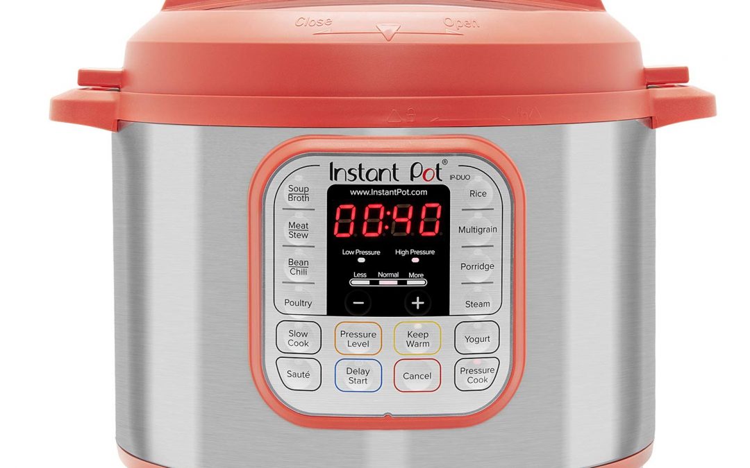 Instant Pot Duo RED ONLY $59.99 – SAVE $40!