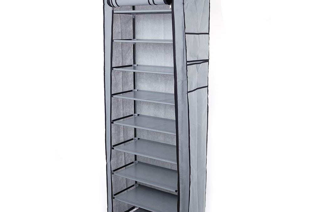 10 Layer 9 Grid Shoes Storage Rack Shelf Shoes Cabinet ONLY $18.00 ~ 70% OFF