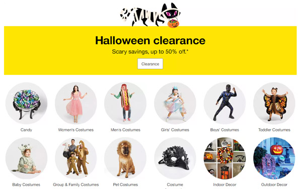 Target Halloween Clearance – 50% OFF – Order On-Line Pick Up In Store