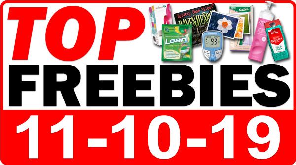 Top Freebies for November 10, 2019