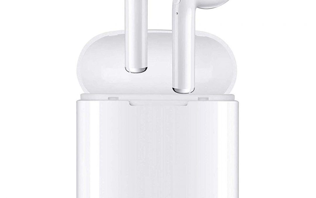 Stereo Hi-Fi Sound Wireless Headphones with Portable Charging Case ONLY $14.99 SAVE 75%