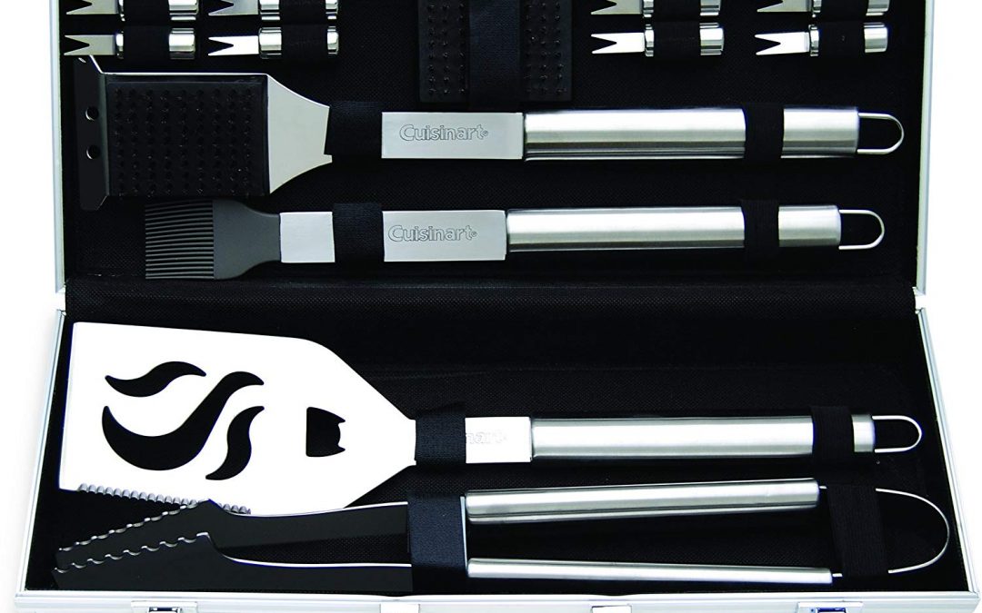 12/13/19 ONLY >> Cuisinart Deluxe 14 Piece Grill Tool Set – ONLY $21.41
