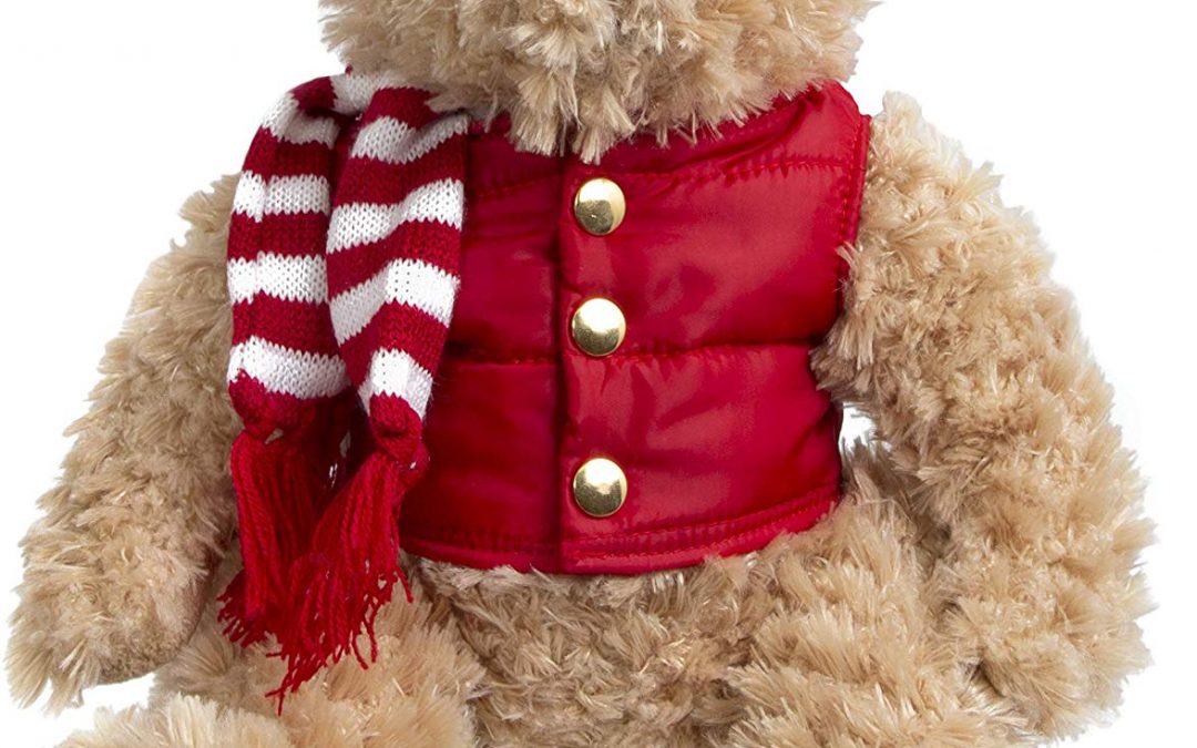 FAO Schwarz Classic Stuffed Plush Teddy Bear Was $39.99 NOW ONLY $9.93