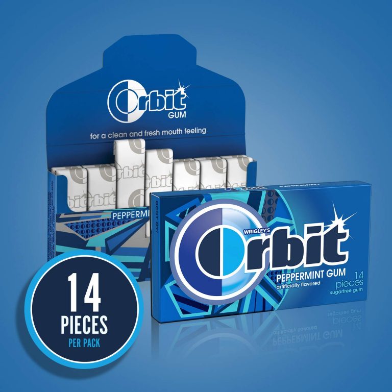 Orbit Peppermint Gum 12Packs ONLY 5.95 Freebie Depot