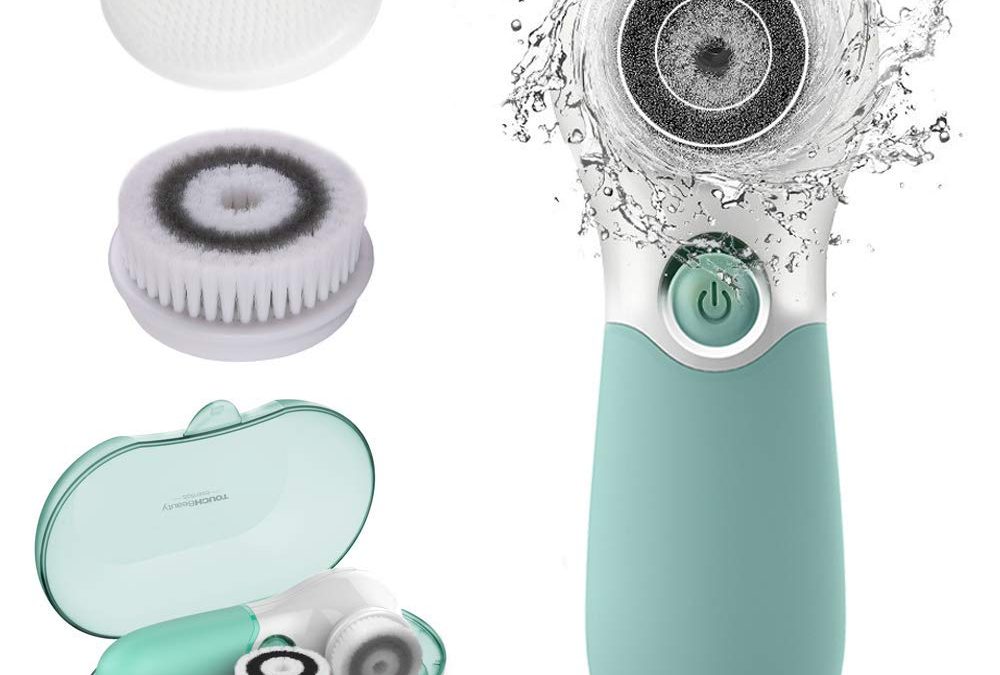 TOUCHBeauty Electric Spin Facial Cleansing Brush Set NOW ONLY $8.08 Was $17.99