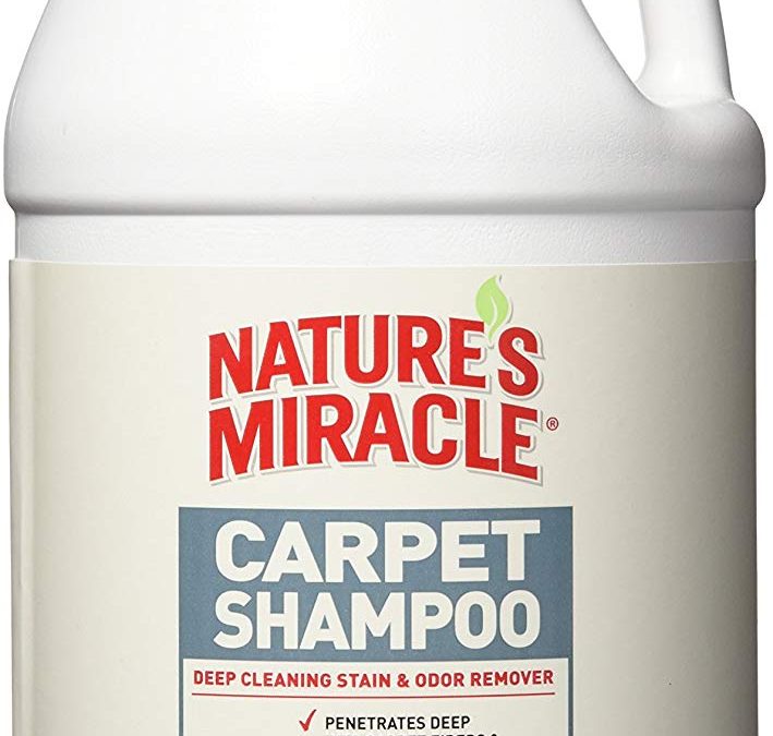 Nature’s Miracle Deep Cleaning Pet Stain and Odor Carpet Shampoo ONLY $4.98 Was $20.76