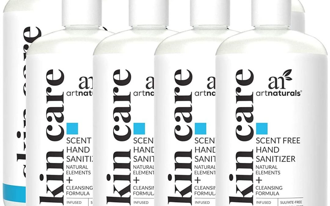 Artnaturals Alcohol Based Vegan Hand-Sanitizer Multi-Packs – KILLS 99% OF GERMS – QUANTITY DISCOUNTS!