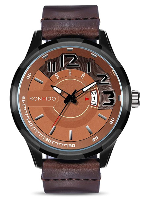 Men’s Watch Leather Band Was $149.99 NOW ONLY $17.82 ~ That’s 88% OFF!