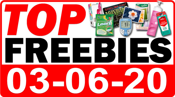 Top Freebies for March 6, 2020