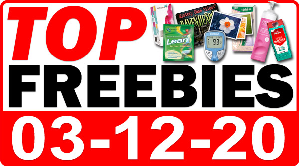 Top Freebies for March 12, 2020