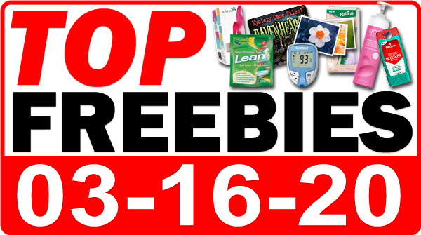 Top Freebies for March 16, 2020